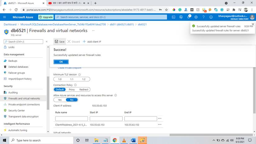 How To Create A Single Database In Azure SQL Database
